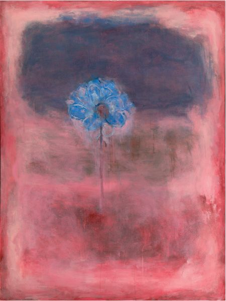 Blue Flower Red World